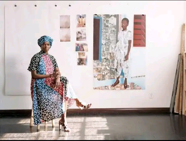 Prof Dora Akunyili's daughters - Njideka Akunyili Crosby