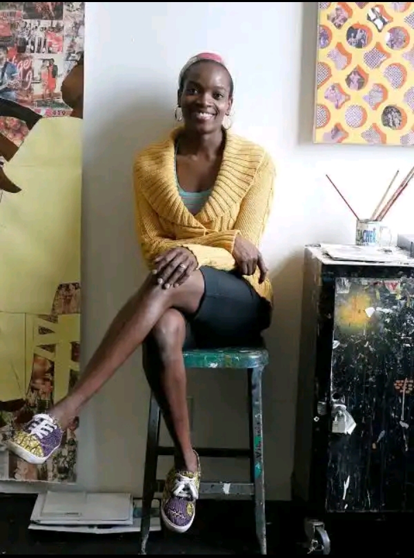 Prof Dora Akunyili's daughters - Njideka Akunyili Crosby