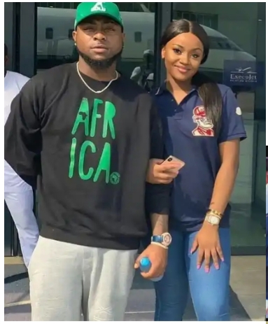 Photos Of Davido And Chioma 