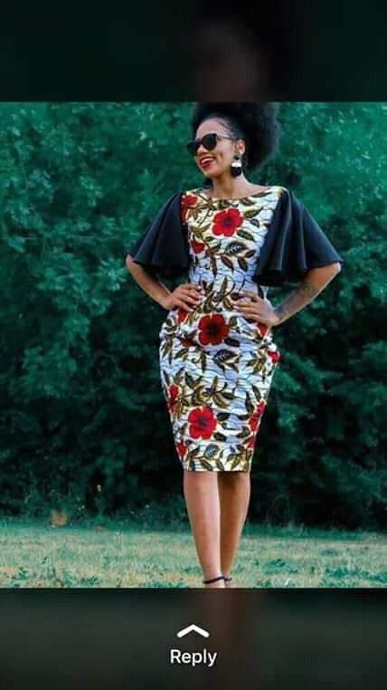 Latest Ankara Short Flare Gown... - Styles Naija Hub page | Facebook