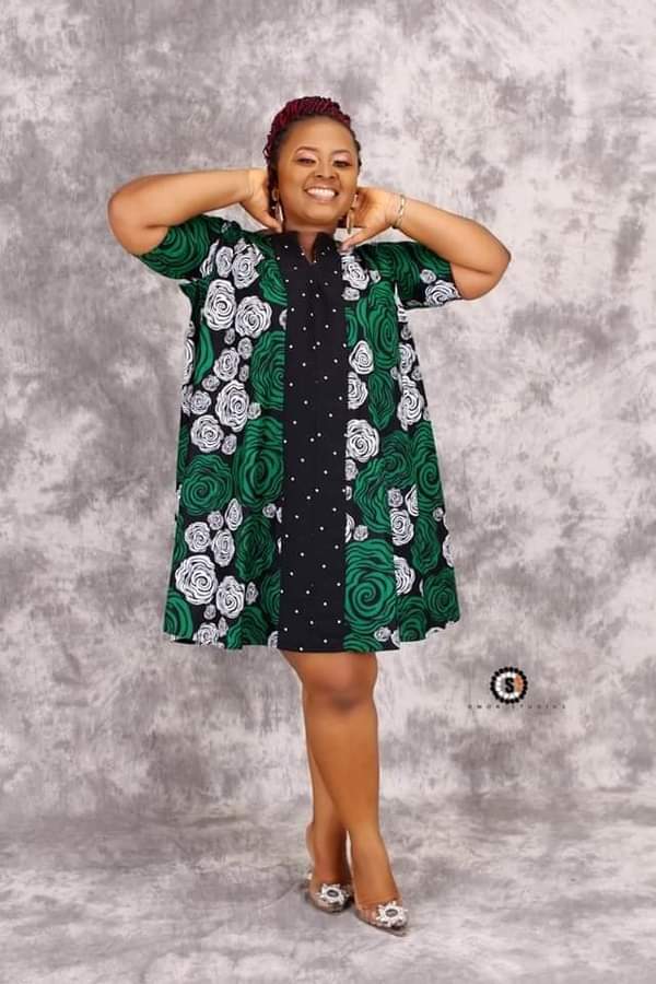 Ankara short flare gowns 2020 2021