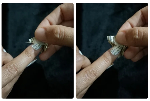 How to Make Burned Paper Printed Nails at Home.