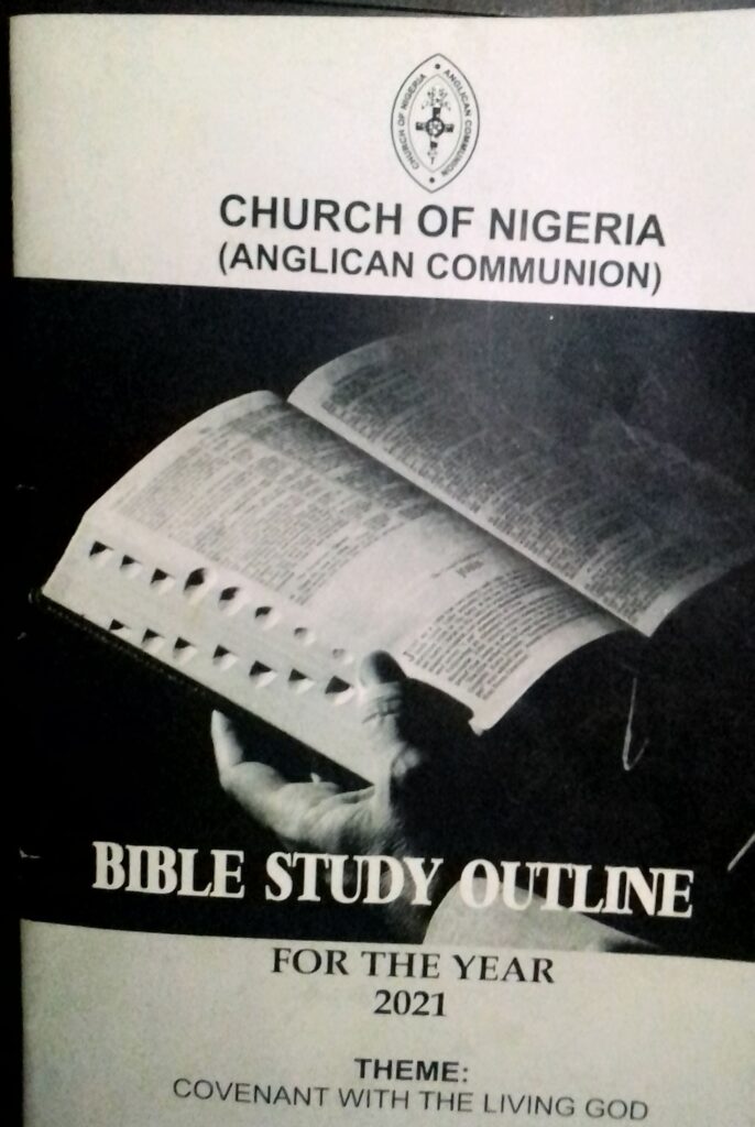 2021 Anglican Bible Study outline Igbo/English Study 13