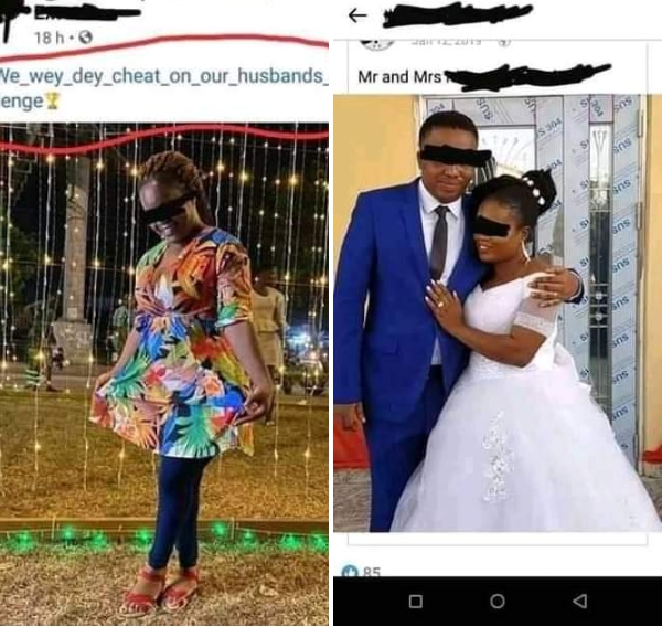 Facebook Challenge Gone Wrong - We Wey Dey Cheat on Our Husband