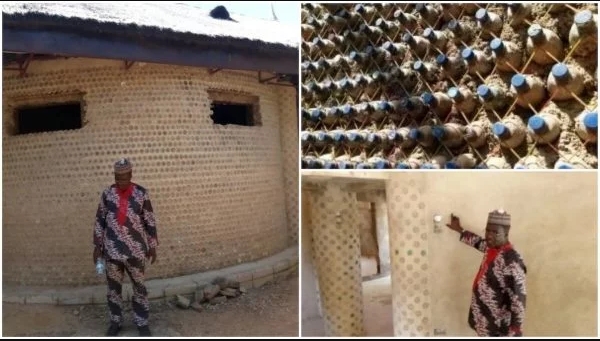 Photos of Houses Built with Plastic Bottles in Nigeria 2021