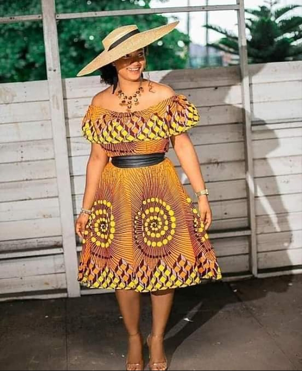 Ankara gown styles hot sale for plus size ladies