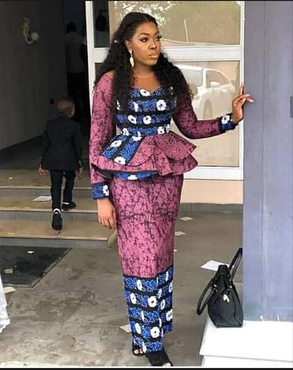 2021/2022 Latest Ankara Peplum Blouses and Skirts. - Ladeey  Ankara long  gown styles, Ankara skirt, Ankara skirt and blouse