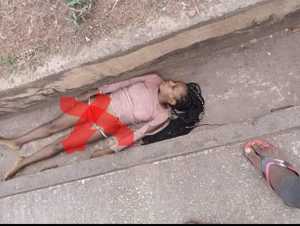 Ritual Killers Dumped Body of Young Girl in the Gutter in Enugu