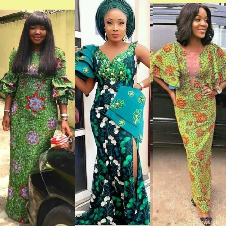 Hey Divas Here Are Some Cute Ankara Long Gown Styles Thatll Make You Look Gorgeous And Classy 7970