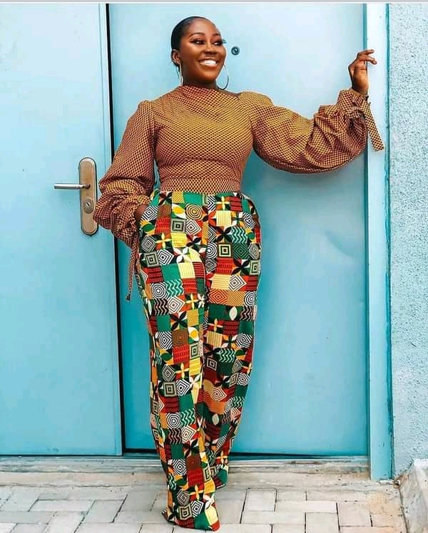 2020/2021 Latest Ankara Trousers and Shorts Styles for Ladies