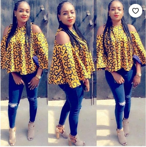 Ankara top styles for pregnant outlet ladies