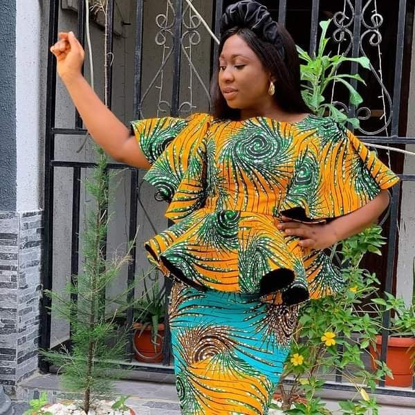 20 Finest Ankara Long Skirt and Blouse Styles for the week