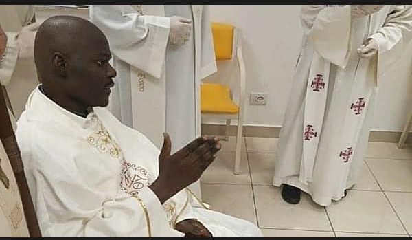 Fr Livinus Esomchi asked Pope Francis to bring forward his Ordination