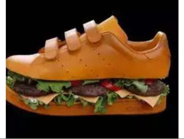 Burger Shoe Design