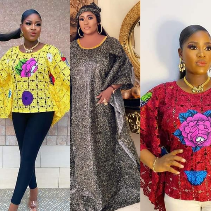 Latest Bubu Blouse and Bubu Ankara Gown Styles 2021