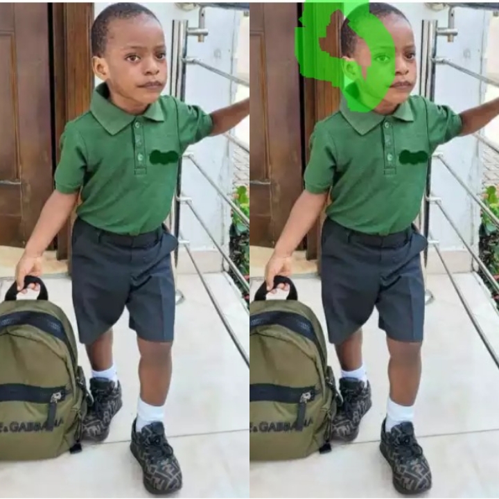 See what Fans Spotted on Linda Ikeji's Son's Skin