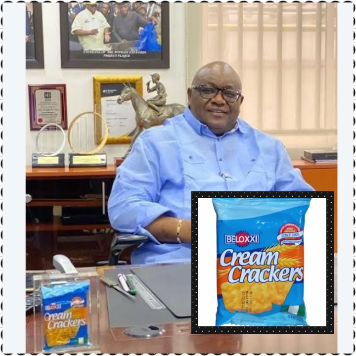 Mr Obi Ezeude Beloxxi Cream Crackers Biscuit Owner, His Biography, Age, Career, Family and Net worth