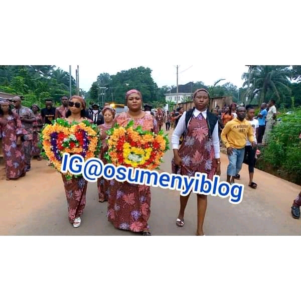 Prince Nicholas Ukachukwu's Elder Brother buries Wife (photos)