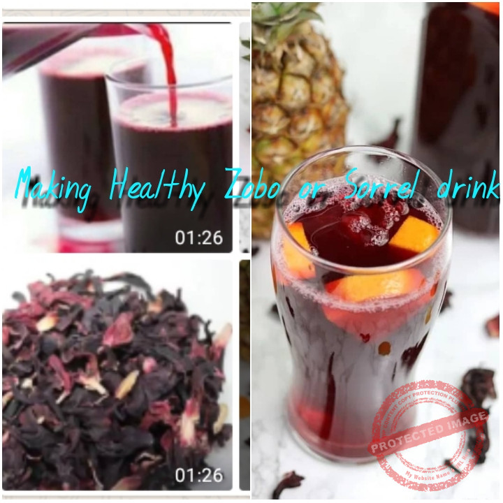 How to Make healthy Zobo (Sorrel) Drink in 2021 Steps in making Zobo