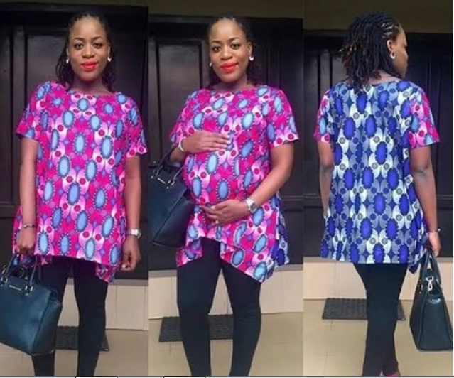 Ankara Maternity Blouses For Pregnant Women