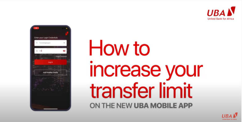How To Increase Transfer Limit On UBA mobile App