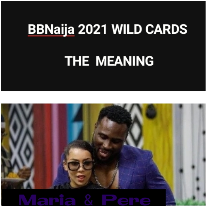 WILD CARDS OR WILDCARDS in BBN 2021 - the Meaning