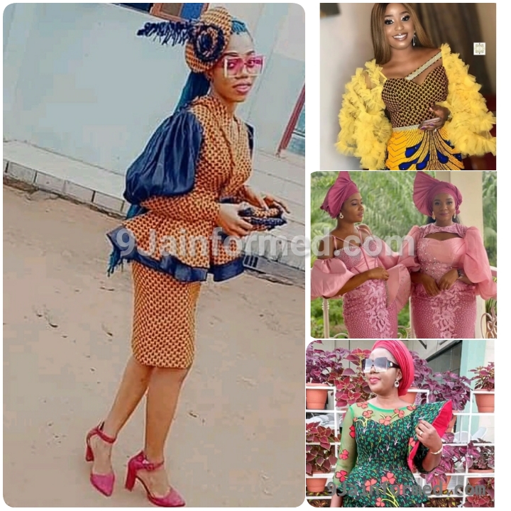 Ankara Flare Gowns for Ladies - Styles for Office, Workplace and Weddings