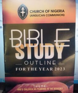 Anglican Bible Study Outline for 2023 - Church of Nigeria